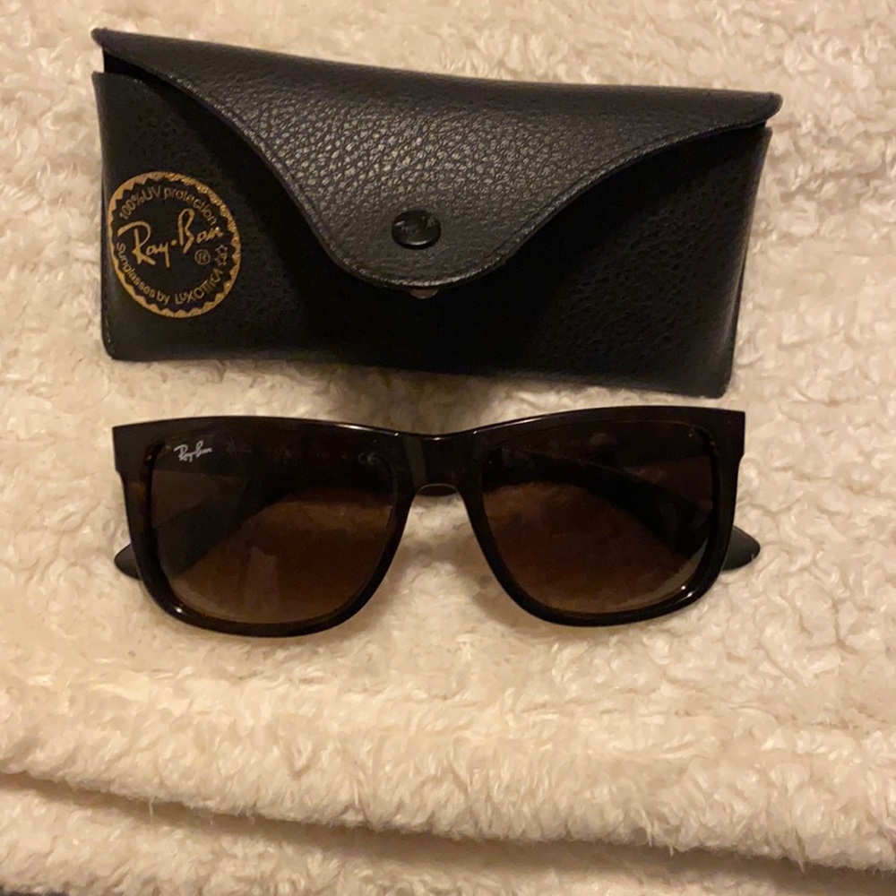 New Ray Ban Justin Classic Custom cheetah print